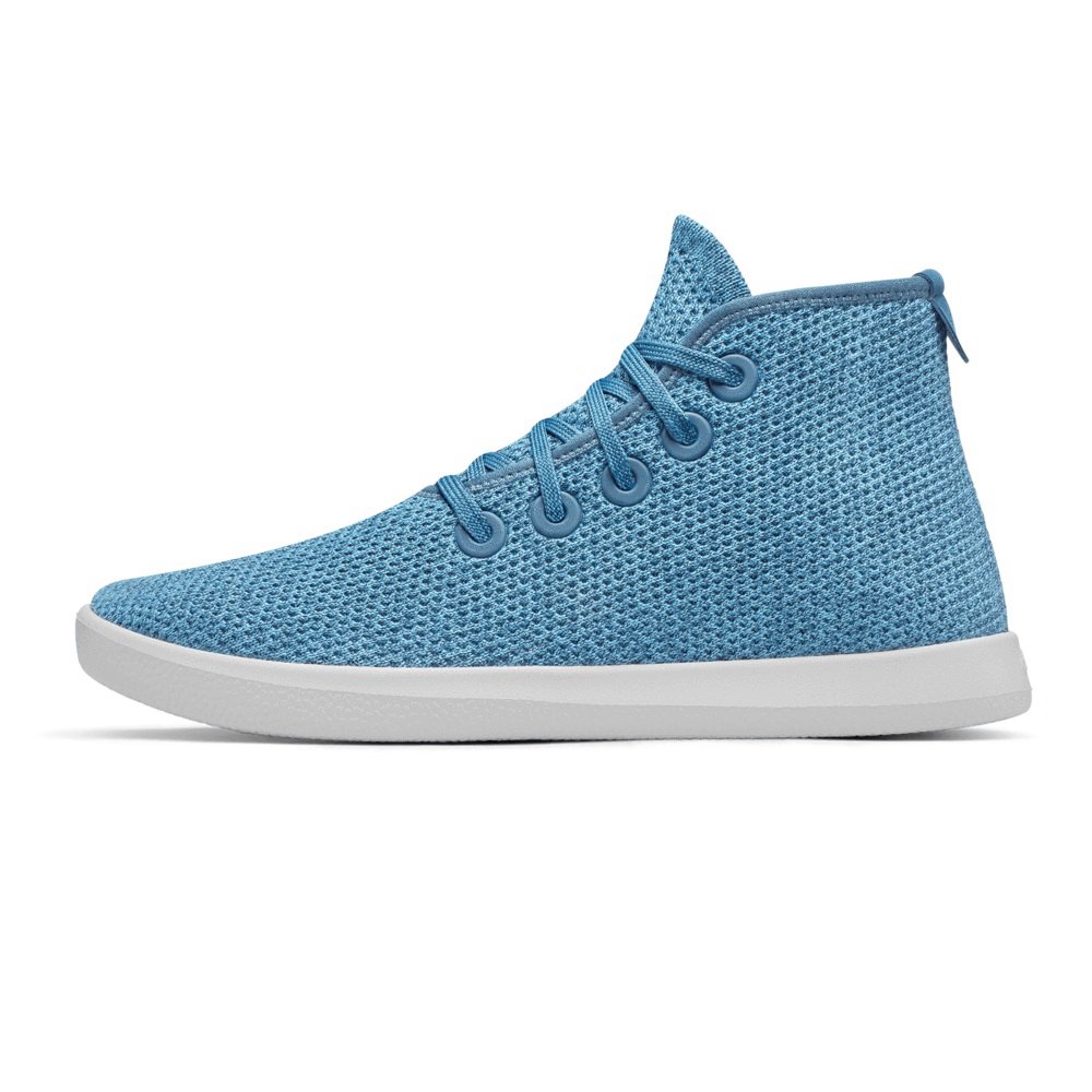 Allbirds Men's Boots Blue - Tree Toppers - 89173YBDG